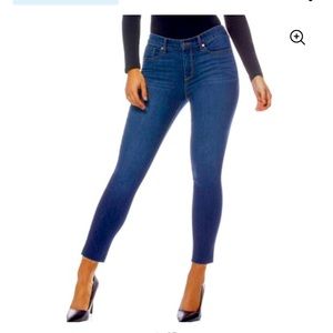 Sofia Vergara Skinny Mid Rise Stretch Ankle Jeans